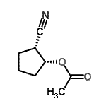 CAS#: 196801-07-7, (1R,2R)-2-Cyanocyclopentyl Acetate