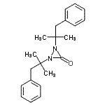 CAS#: 19694-14-5, 1,2-Bis(2-methyl-1-phenyl-2-propanyl)-3-diaziridinone