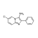CAS#: 196959-57-6, 6-Chloro-2-Phenylimidazo[1,2-a]Pyridin-3-Amine