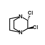 CAS 登录号：196963-46-9， (2R,3R)-2,3-二氯-1,4-二氮杂双环[2.2.2]辛烷