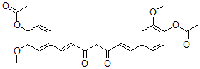 CAS#: 19697-86-0, Curcumin 4,4'-Diacetate