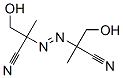 CAS#: 19706-80-0, 2-(2-cyano-1-hydroxy-propan-2-yl)diazenyl-3-hydroxy-2-methyl-propanenitrile
