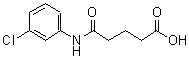 CAS 登录号：197170-08-4， 5-[(3-氯苯基)氨基]-5-氧代戊酸