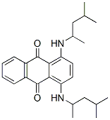 CAS 登录号：19720-42-4， 1,4-二((1,3-二甲基丁基)氨基)-蒽醌