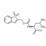 CAS 登录号：197245-21-9， N-{[(1,1-二氧代-1-苯并噻吩-2-基)甲氧基]羰基}-L-亮氨酸