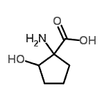 CAS#: 197247-93-1, 1-Amino-2-Hydroxycyclopentanecarboxylic Acid