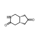 CAS#: 197250-70-7, (4aR,7aR)-Tetrahydro-1H-Cyclopenta[c]Pyridine-3,6(2H,4H)-Dione