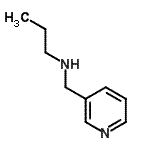 CAS 登录号：19730-13-3， N-(3-吡啶基甲基)-1-丙胺