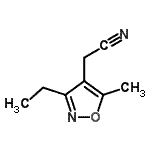 CAS#: 197310-97-7, (3-Ethyl-5-Methyl-1,2-Oxazol-4-Yl)Acetonitrile