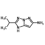 CAS 登录号：197355-64-9， 2-异丙基-1H-吡唑并[1,5-b][1,2,4]三唑-6-胺