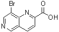 CAS 登录号：197507-55-4， 8-溴-1,6-萘啶-2-羧酸
