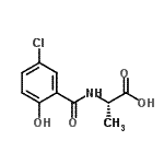 CAS#: 197517-40-1, N-(5-Chloro-2-Hydroxybenzoyl)-L-Alanine
