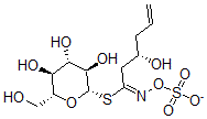CAS 登录号：19764-03-5， (2R,3R,4S,5R,6S)-3,4,5-三羟基-2-(羟基甲基)-6-[C-[(2S)-2-羟基戊-4-烯基]-N-磺酸氧基-亚胺甲酰基]硫基-四氢吡喃