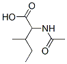 CAS 登录号：19764-31-9， 2-乙酰氨基-3-甲基-戊酸
