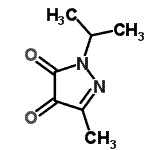 CAS#: 197651-73-3, 1-Isopropyl-3-Methyl-1H-Pyrazole-4,5-Dione