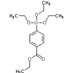 CAS 登录号：197662-64-9， 乙基4-(三乙氧基硅烷基)苯甲酸酯