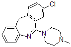 CAS 登录号：1977-12-4， 8-氯-6-(4-甲基哌嗪基)-11H-吗吩烷啶