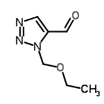 CAS 登录号：197706-21-1， 1-(乙氧基甲基)-1H-1,2,3-三唑-5-甲醛