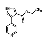 CAS 登录号：197774-66-6， 乙基4-(4-吡啶基)-1H-吡咯-3-羧酸酯