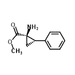 CAS#: 197778-15-7, Methyl (1R,2S)-1-Amino-2-Phenylcyclopropanecarboxylate