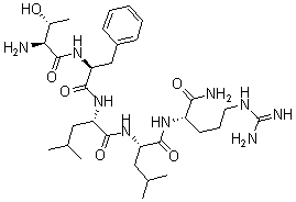 CAS 登录号：197794-83-5， L-苏氨酰-L-苯丙氨酰-L-亮氨酰-L-亮氨酰-L-精氨酰胺