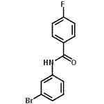 CAS#: 1978-81-0, N-(3-Bromophenyl)-4-Fluorobenzamide