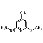 CAS # 1980-54-7, 4-肼基-6-甲基-2-(甲硫基)嘧啶