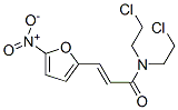 CAS 登录号：1980-69-4， N,N-二(2-氯乙基)-5-硝基-2-呋喃丙烯酰胺