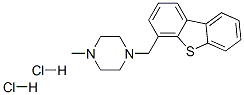 CAS#: 19805-67-5, 1-(Dibenzothiophen-4-Ylmethyl)-4-Methyl-Piperazine Dihydrochloride