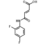 CAS#: 198077-70-2, (2E)-4-[(2,4-Difluorophenyl)Amino]-4-Oxo-2-Butenoic Acid
