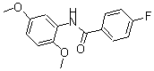 CAS # 198134-75-7, N-(2,5-Dimethoxyphenyl)-4-Fluorobenzamide