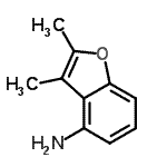 CAS#: 19822-55-0, 2,3-Dimethyl-1-Benzofuran-4-Amine