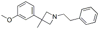 CAS 登录号：19832-28-1， 3-(3-甲氧基苯基)-3-甲基-1-苯乙基吖丁啶