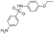 CAS 登录号：19837-75-3， 4-氨基-N-(4-乙氧基苯基)-苯磺酰胺