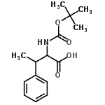 CAS 登录号：198493-85-5， beta-甲基-N-{[(2-甲基-2-丙基)氧基]羰基}苯丙氨酸