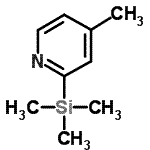 CAS#: 19854-23-0, 4-Methyl-2-(Trimethylsilyl)Pyridine