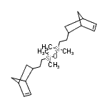 CAS#: 198570-39-7, 1,3-Bis[2-(Bicyclo[2.2.1]Hept-5-En-2-Yl)Ethyl]-1,1,3,3-Tetramethyldisiloxane
