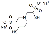 CAS 登录号：19872-09-4， 2-(2,3-二-硫基丙基-(2-磺酸乙基)氨基)乙烷磺酸二钠盐