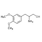 CAS 登录号：19881-95-9， 2-氨基-3-(3,4-二甲氧基苯基)-1-丙醇