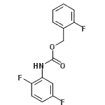 CAS#: 198879-58-2, 2-Fluorobenzyl (2,5-Difluorophenyl)Carbamate