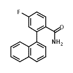 CAS#: 198879-92-4, 4-Fluoro-2-(1-Naphthyl)Benzamide