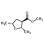 CAS#: 198959-67-0, Methyl (2S,3R,5R)-2,5-Dimethyltetrahydro-3-Furancarboxylate
