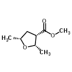 CAS#: 198959-68-1, Methyl (2S,3S,5R)-2,5-Dimethyltetrahydro-3-Furancarboxylate