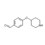 CAS#: 199103-27-0, 4-(4-Piperidinyloxy)Benzaldehyde