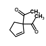 CAS#: 199123-50-7, 1,1'-(2-Cyclopentene-1,1-Diyl)Diethanone