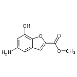CAS#: 199280-09-6, Methyl 5-Amino-7-Hydroxy-1-Benzofuran-2-Carboxylate