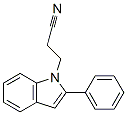 CAS 登录号：19931-87-4， 2-苯基-1H-吲哚-1-丙腈
