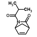 CAS 登录号：199395-78-3， 2-异丁酰基-2-氮杂双环[2.2.1]庚-5-烯-3-酮