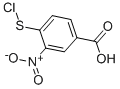 CAS 登录号：19961-56-9， 2-硝基-4-羧基苯基硫基氯化物