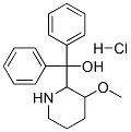 CAS#: 19974-71-1, (3-Methoxy-2-Piperidyl)-Diphenyl-Methanol Hydrochloride